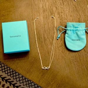 Tiffany infinity necklace.